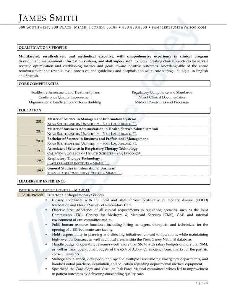 Sample Civilian and Federal Resumes - Resume Valley